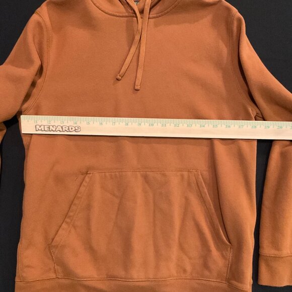 Tek Gear Muted Orange Hoodie Ultrasoft Fleece Mens Size Small - Picture 2 of 6